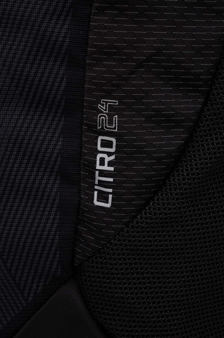 Gregory rucsac Citro 24 barbati culoarea negru mare cu imprimeu - Pled.ro