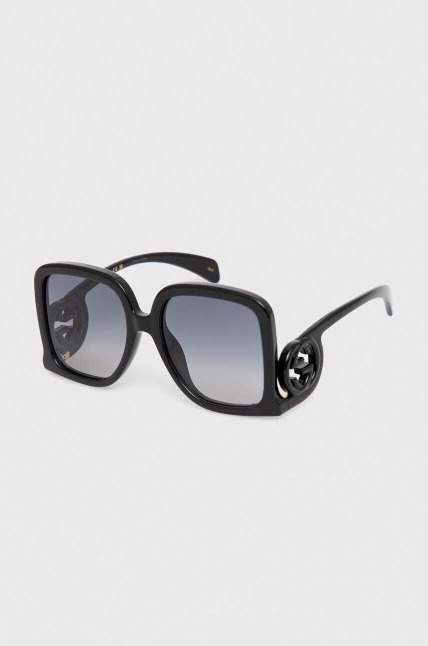 Gucci ochelari de soare femei culoarea negru - Pled.ro