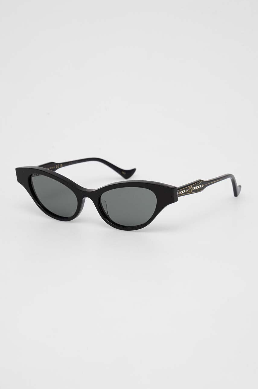 Gucci ochelari de soare femei culoarea negru - Pled.ro