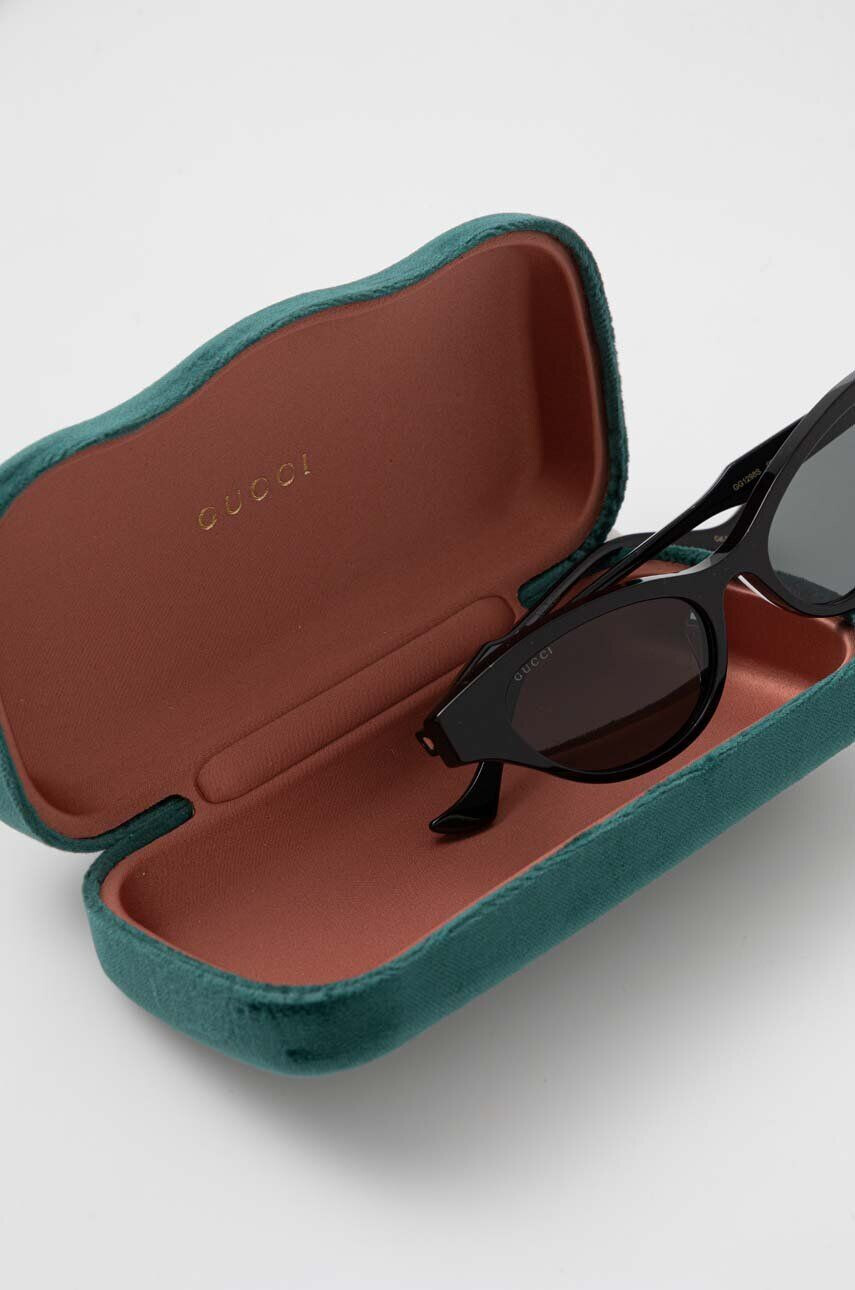 Gucci ochelari de soare femei culoarea negru - Pled.ro