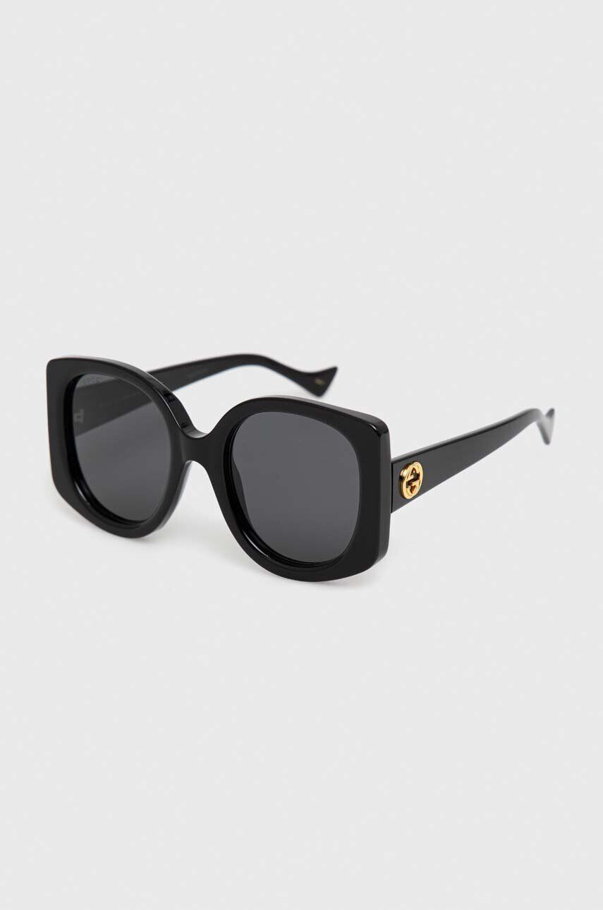 Gucci ochelari de soare femei culoarea negru - Pled.ro