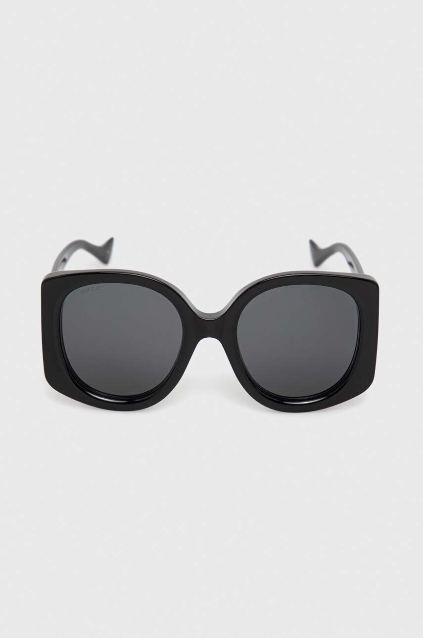 Gucci ochelari de soare femei culoarea negru - Pled.ro