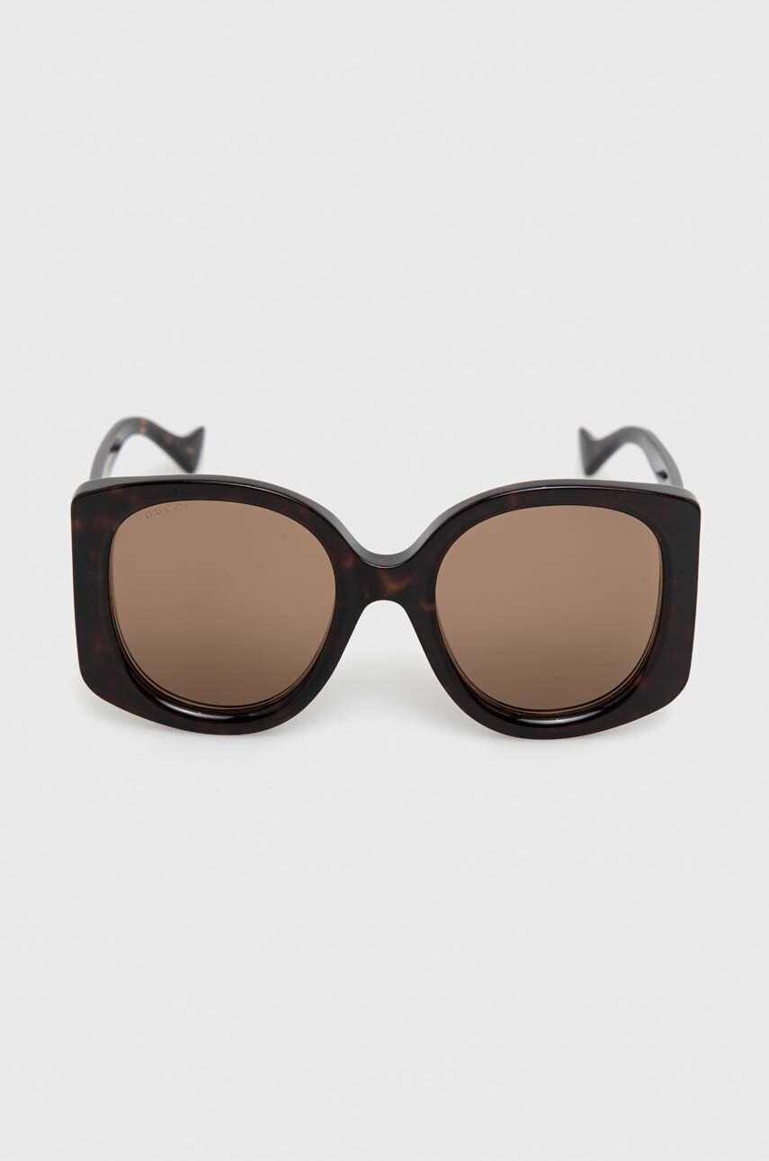 Gucci ochelari de soare femei culoarea maro - Pled.ro