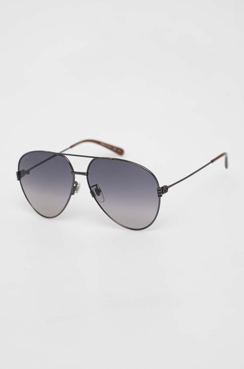 Gucci ochelari de soare femei culoarea gri - Pled.ro