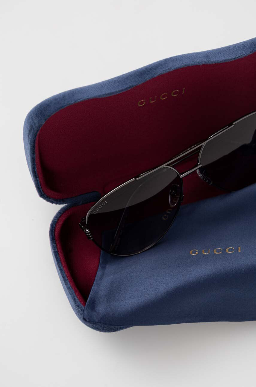 Gucci ochelari de soare femei culoarea gri - Pled.ro