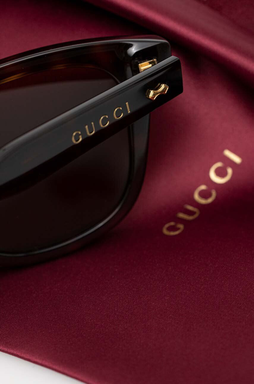 Gucci ochelari de soare barbati culoarea maro - Pled.ro