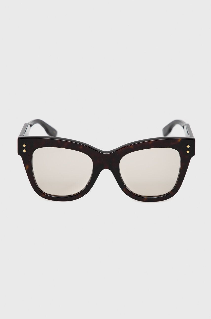 Gucci ochelari de soare femei culoarea maro - Pled.ro