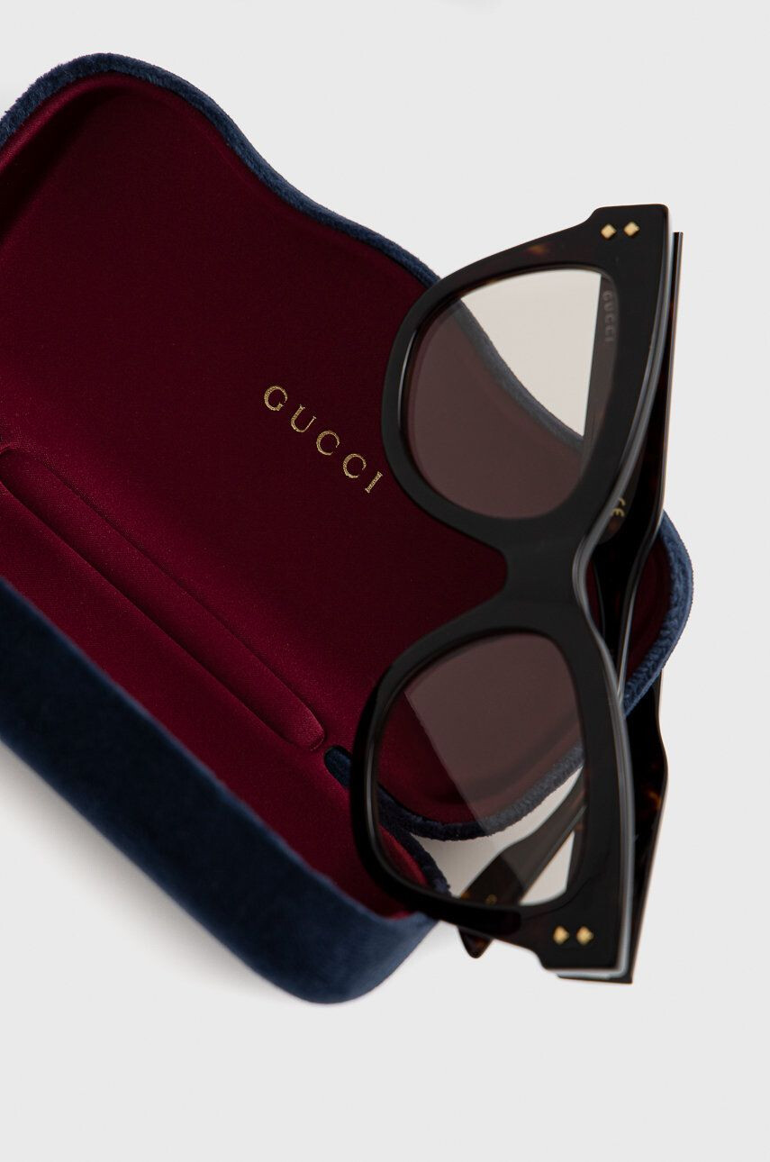 Gucci ochelari de soare femei culoarea maro - Pled.ro