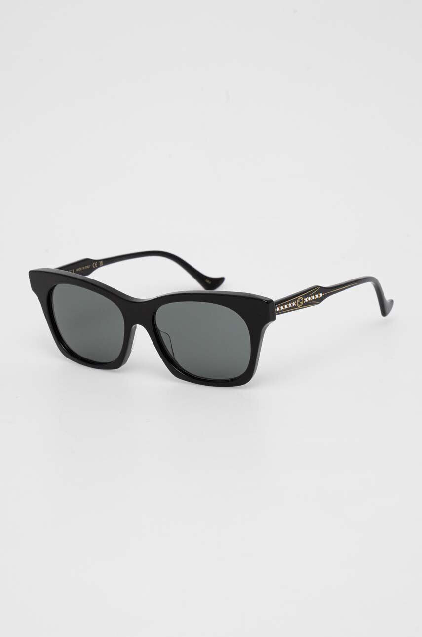 Gucci ochelari de soare femei culoarea negru - Pled.ro