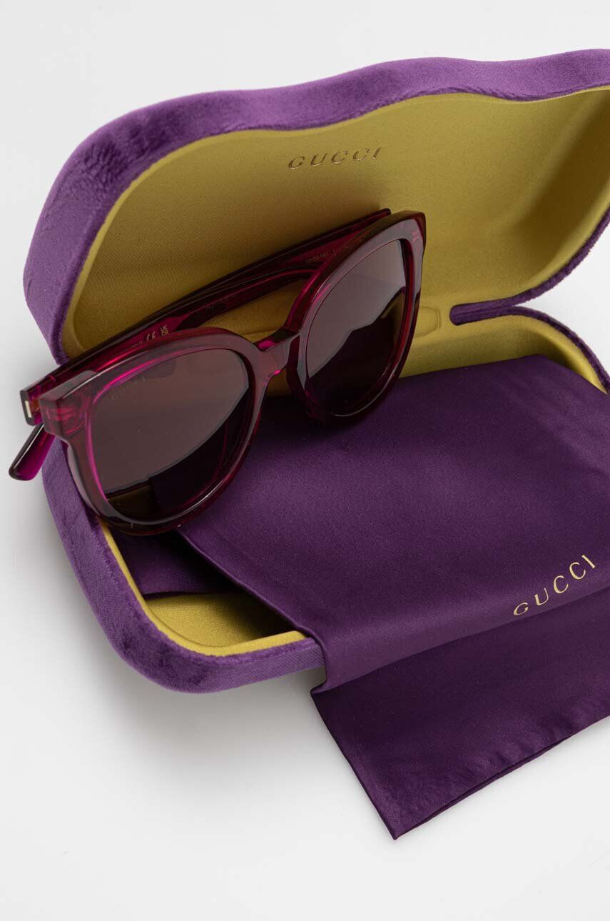 Gucci ochelari de soare barbati culoarea maro - Pled.ro