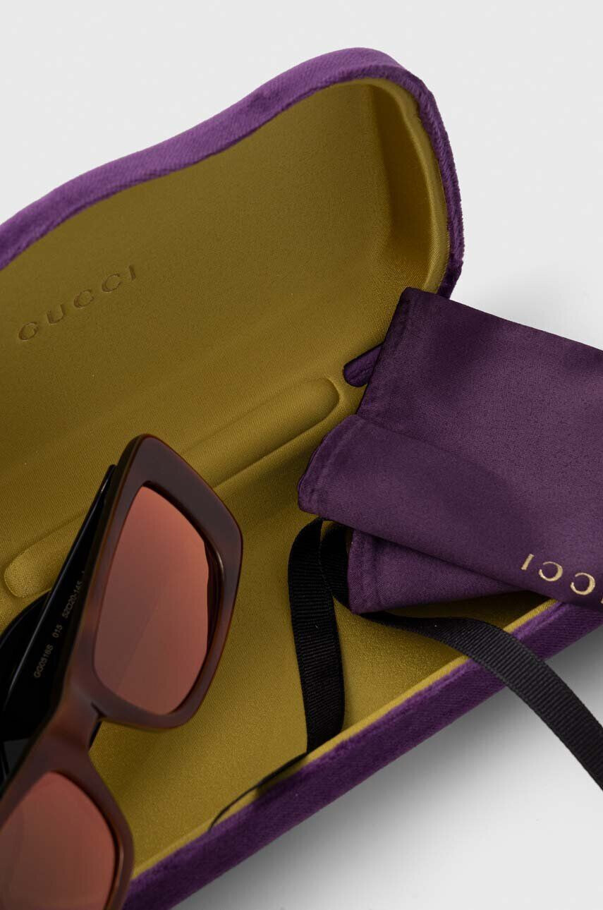 Gucci ochelari de soare femei culoarea maro - Pled.ro