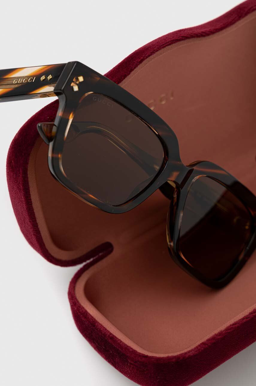 Gucci ochelari de soare barbati culoarea maro - Pled.ro