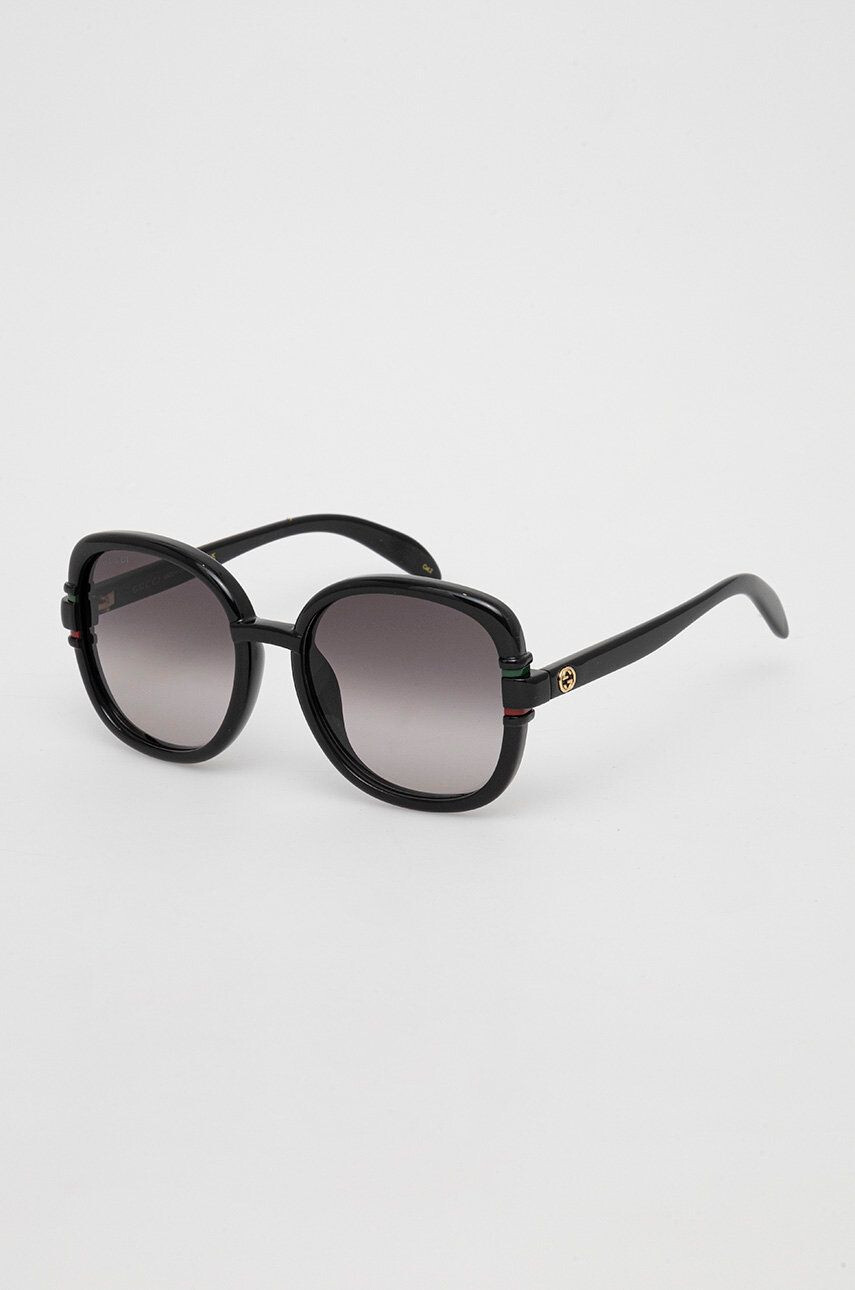 Gucci ochelari de soare femei culoarea negru - Pled.ro