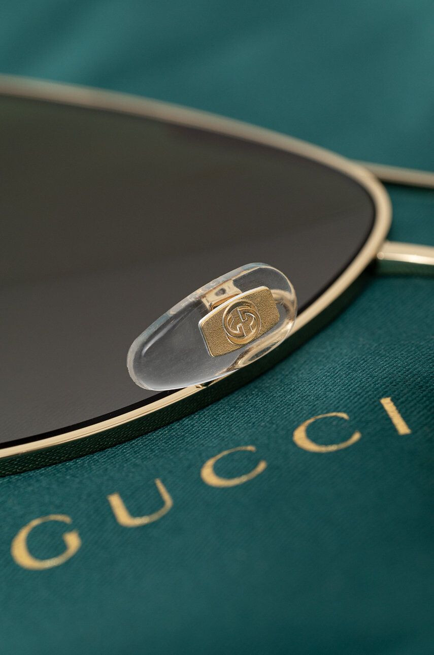 Gucci ochelari de soare femei culoarea auriu - Pled.ro