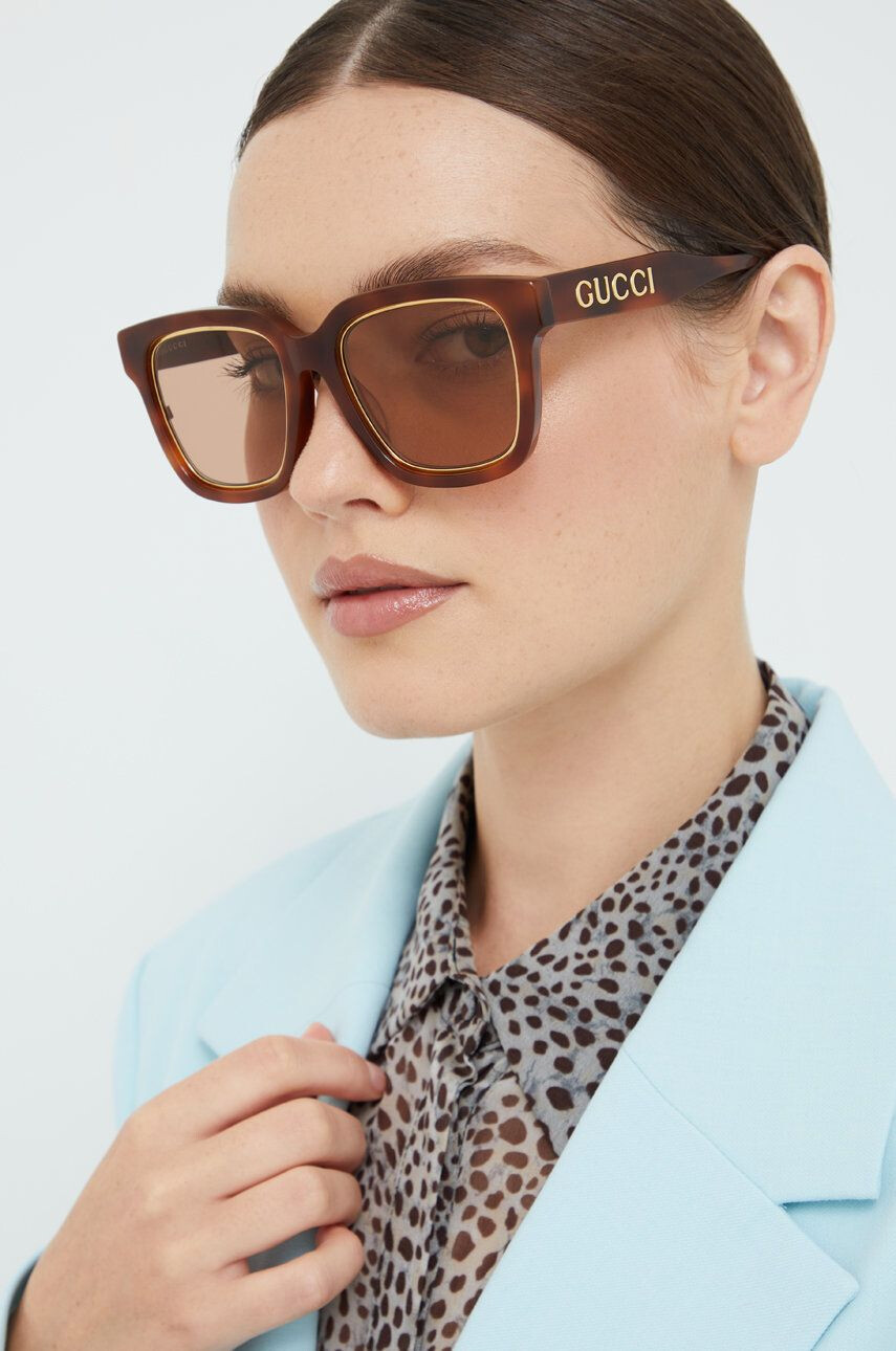 Gucci ochelari de soare barbati culoarea negru - Pled.ro