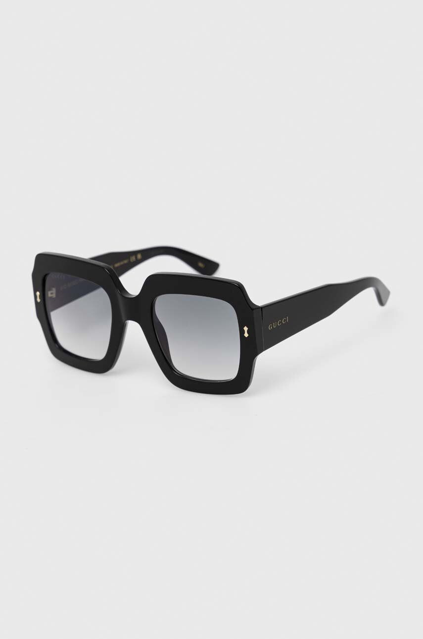 Gucci ochelari de soare femei culoarea negru - Pled.ro