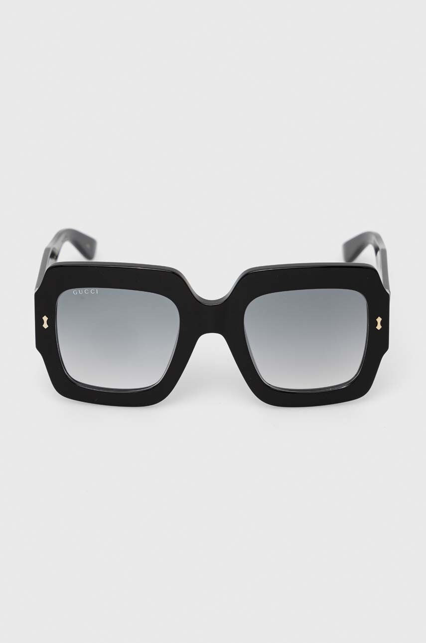 Gucci ochelari de soare femei culoarea negru - Pled.ro