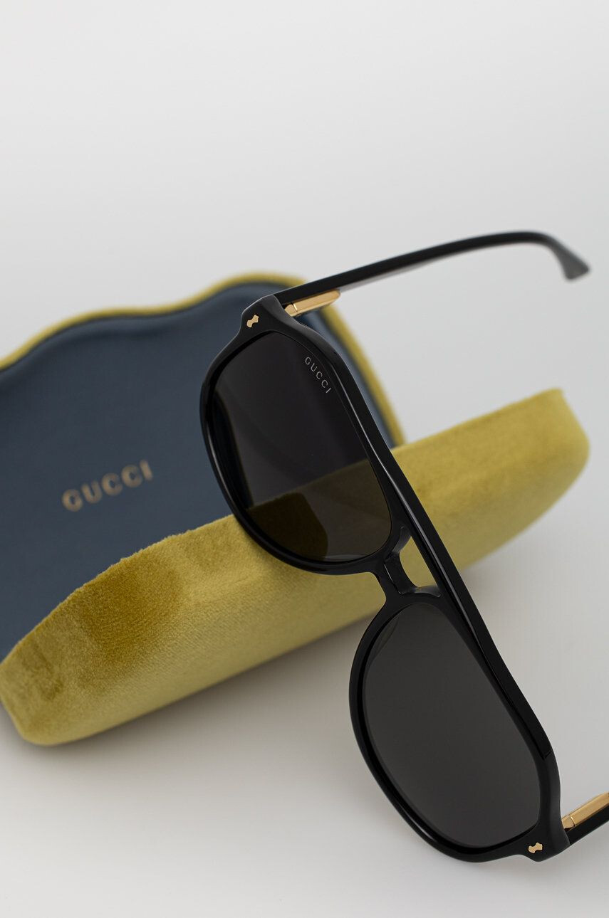 Gucci ochelari de soare barbati culoarea negru - Pled.ro