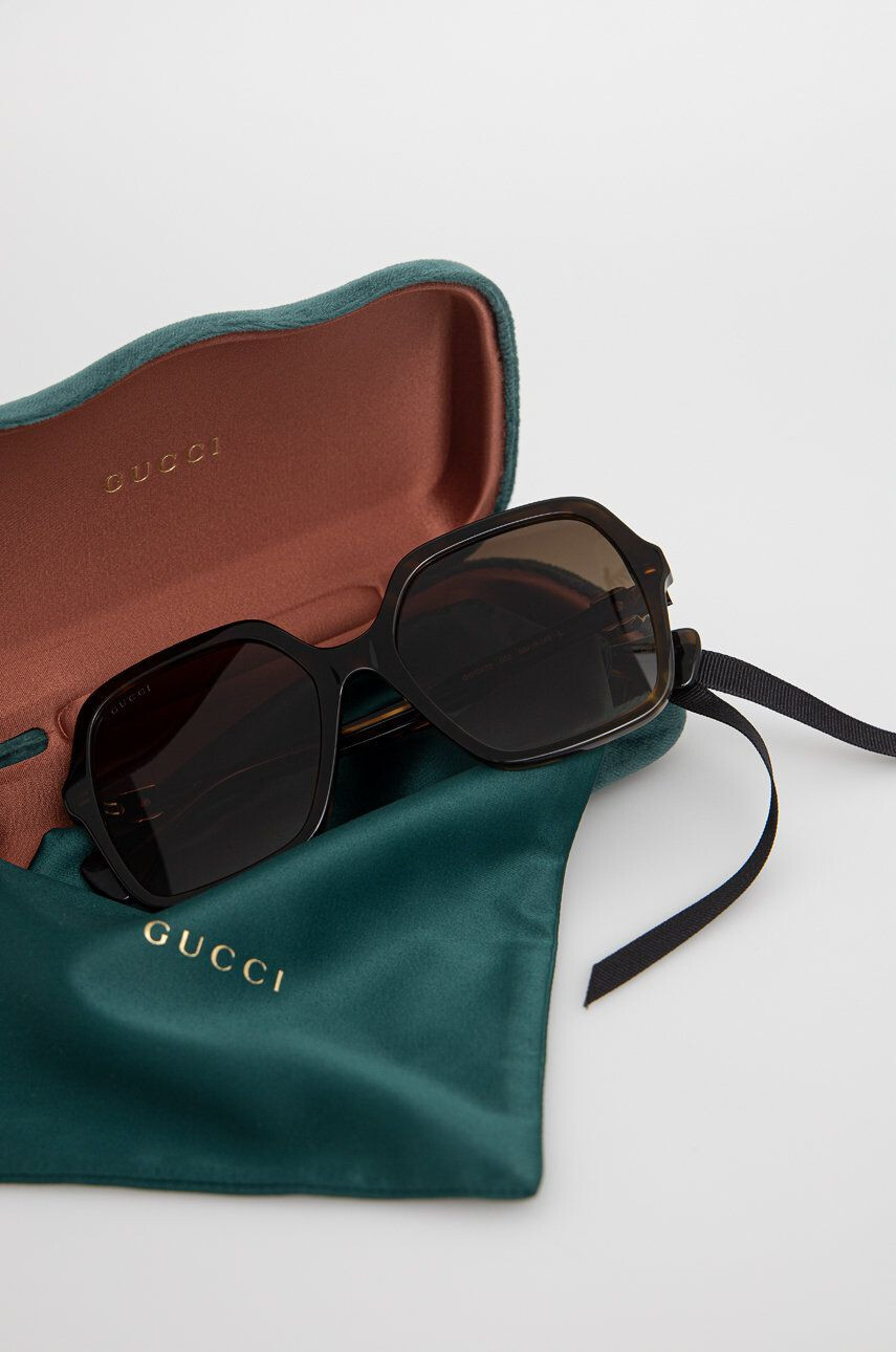 Gucci ochelari de soare femei culoarea maro - Pled.ro