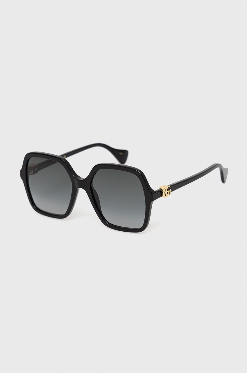 Gucci ochelari de soare femei culoarea negru - Pled.ro