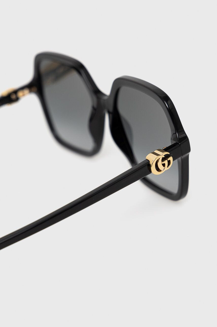 Gucci ochelari de soare femei culoarea negru - Pled.ro