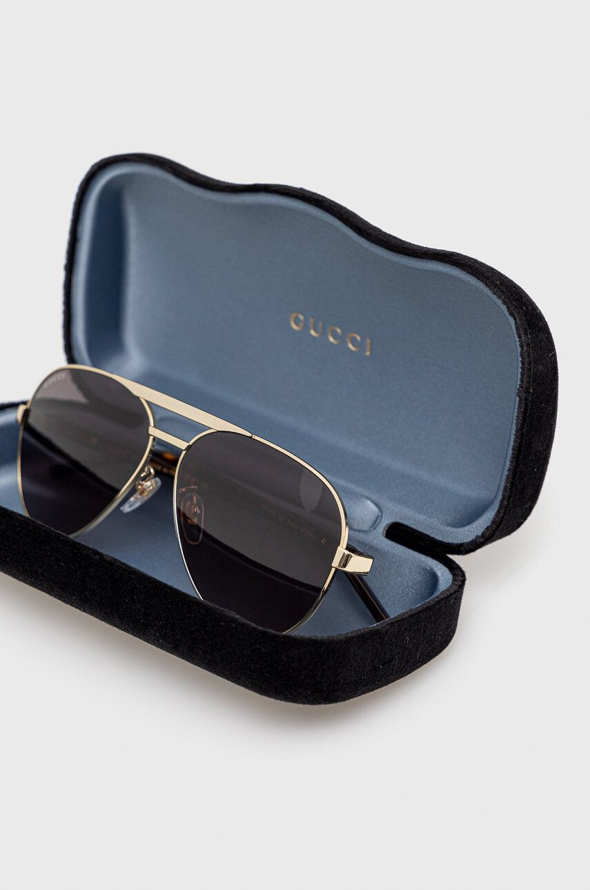 Gucci ochelari de soare barbati culoarea auriu - Pled.ro