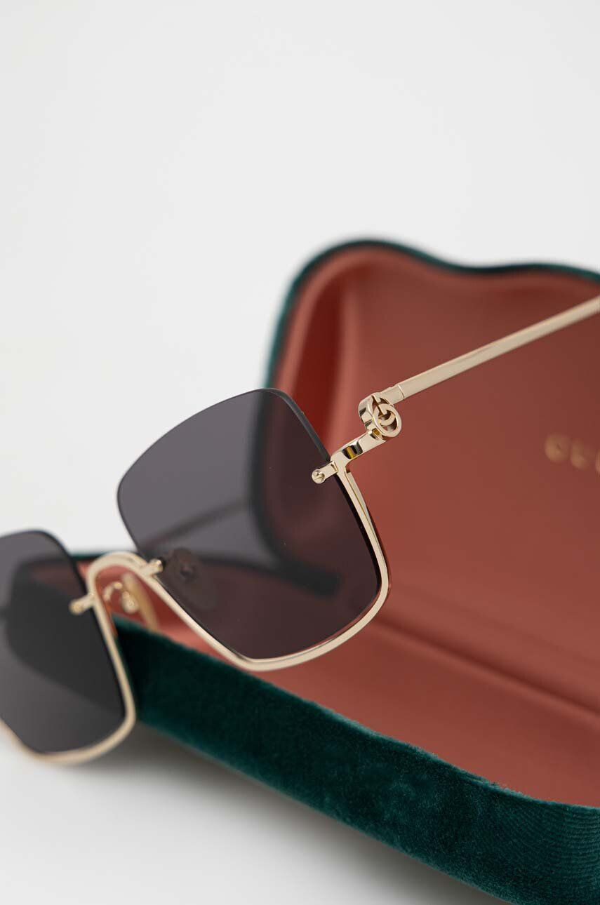 Gucci ochelari de soare femei culoarea auriu - Pled.ro