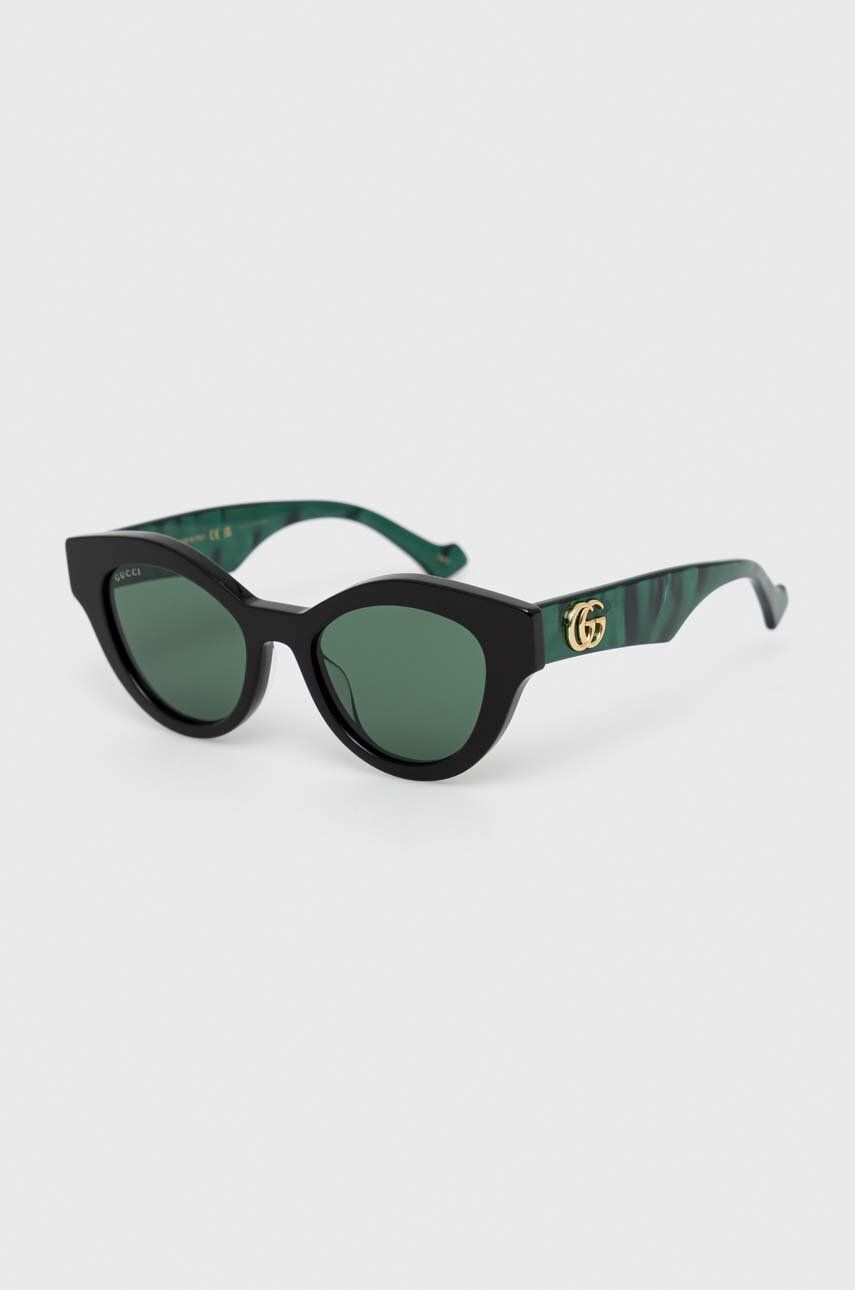 Gucci ochelari de soare femei culoarea verde - Pled.ro