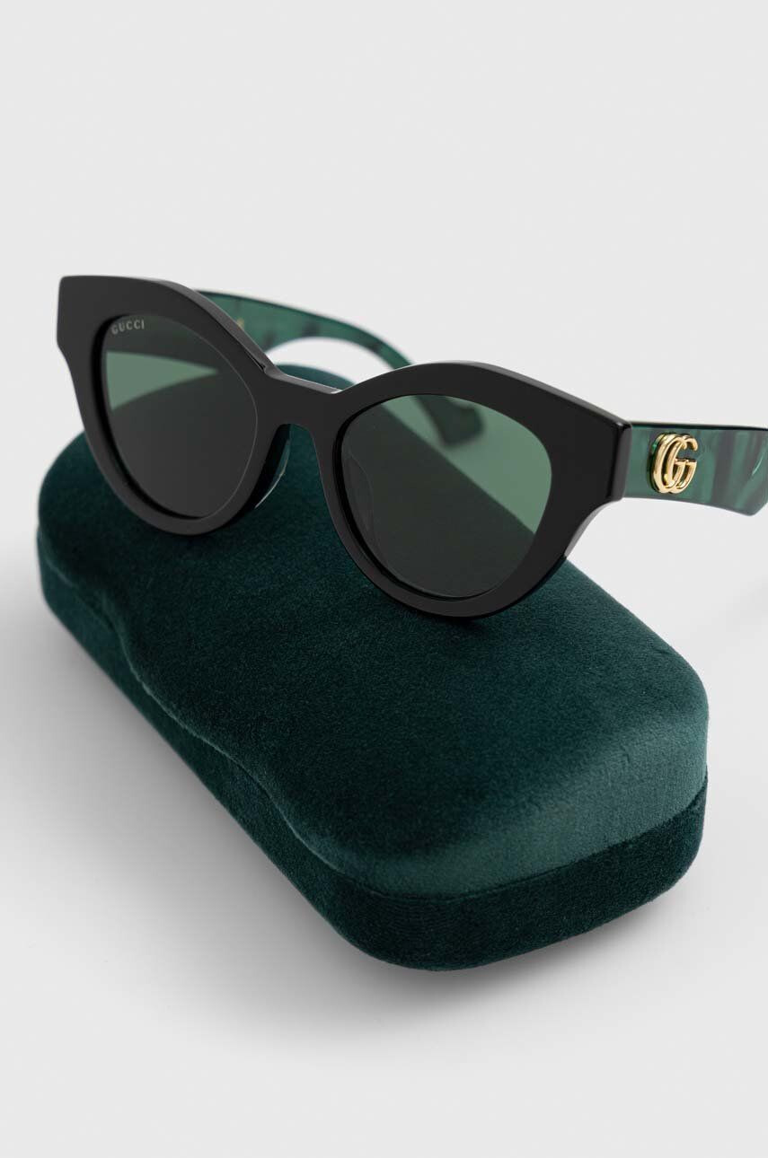 Gucci ochelari de soare femei culoarea verde - Pled.ro