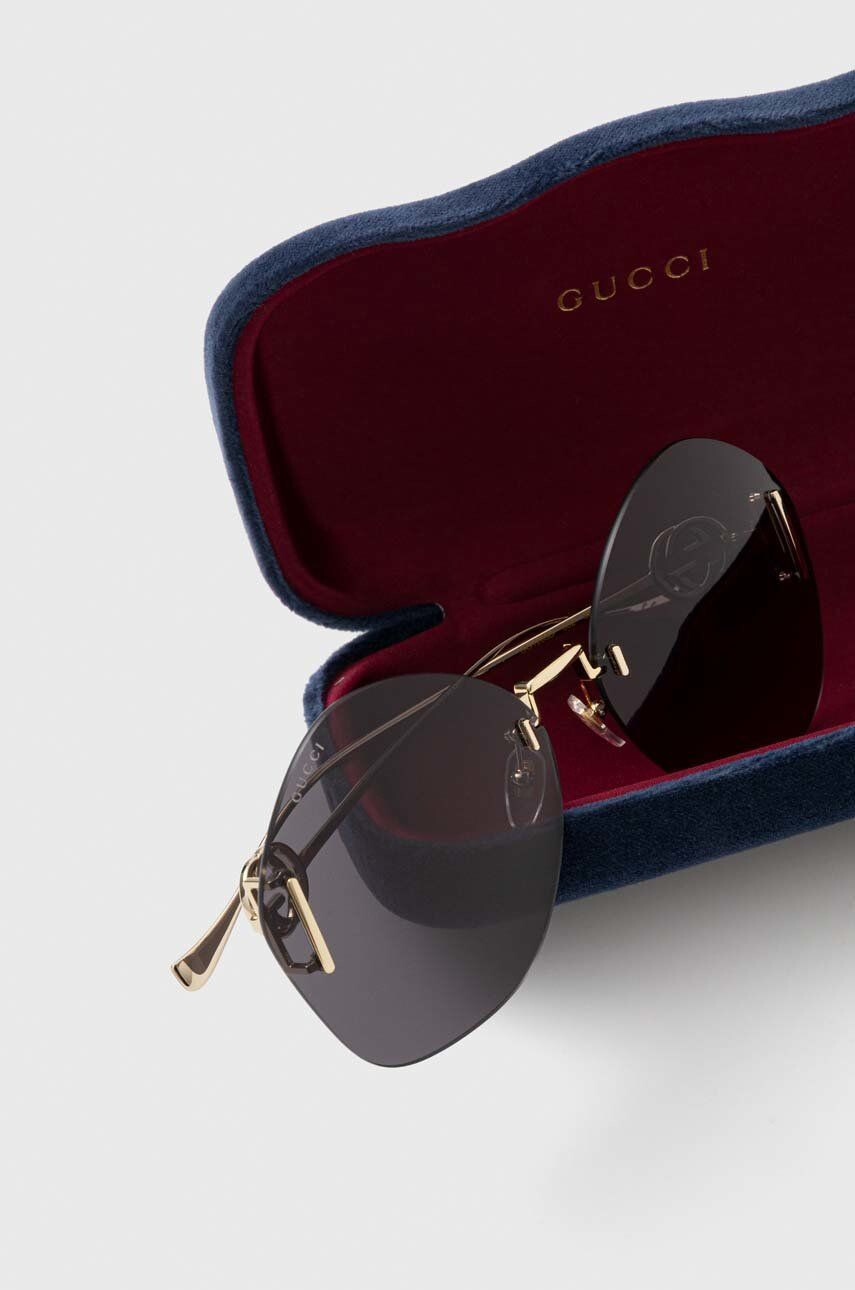 Gucci ochelari de soare femei culoarea negru - Pled.ro