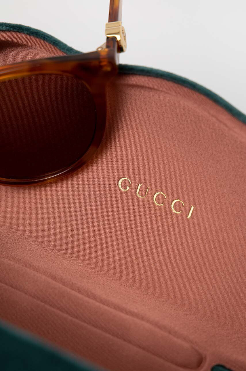 Gucci ochelari de soare femei culoarea maro - Pled.ro