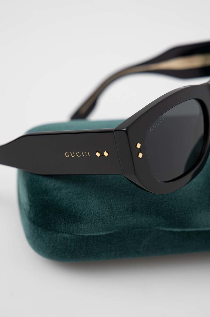 Gucci ochelari de soare GG1215S femei culoarea negru - Pled.ro