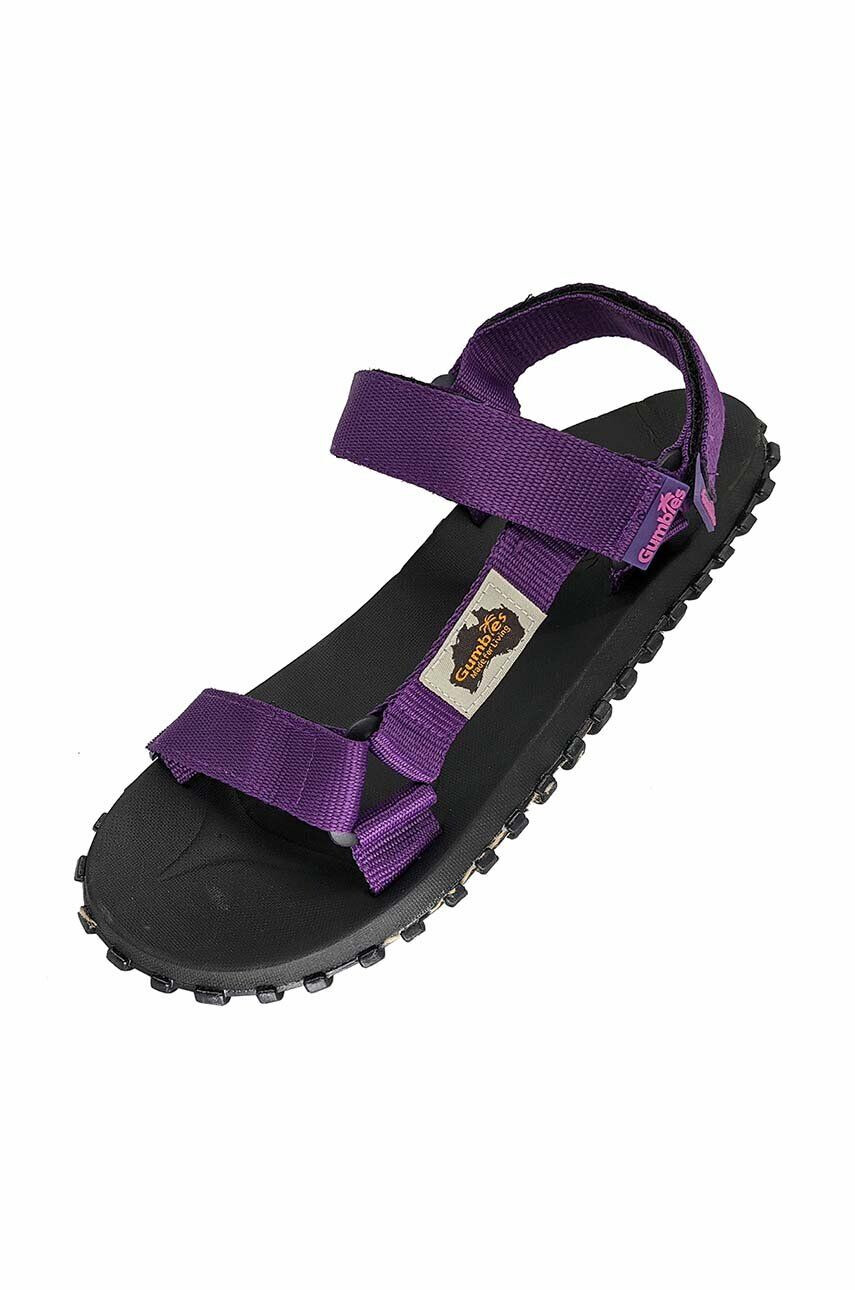 Gumbies sandale femei culoarea violet - Pled.ro