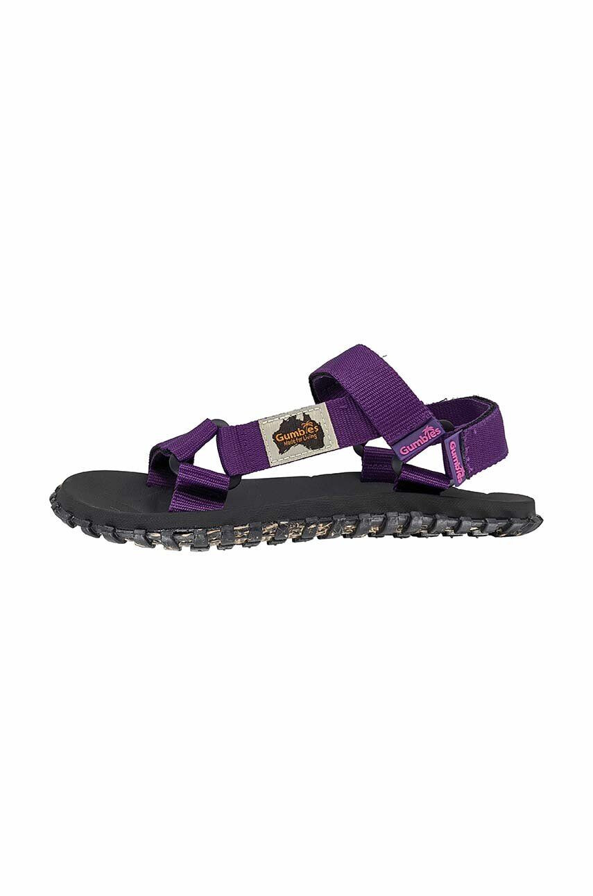 Gumbies sandale femei culoarea violet - Pled.ro