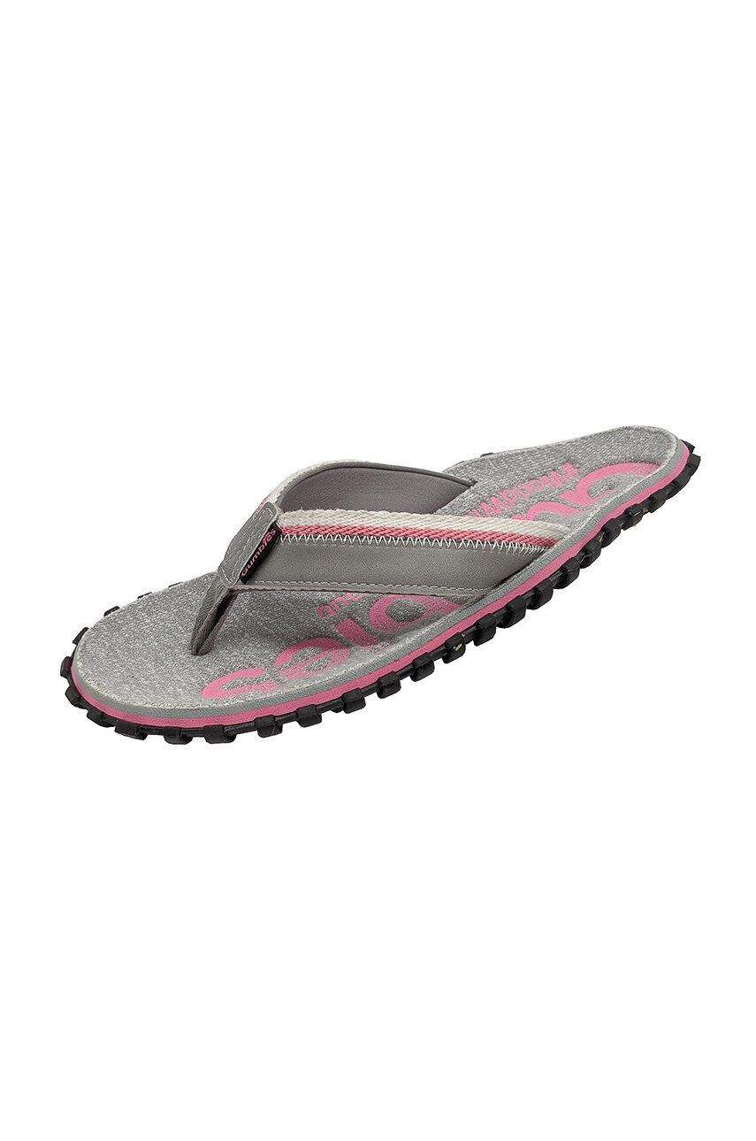 Gumbies Șlapi CAIRNS FLIP-FLOP femei culoarea roz cu toc plat - Pled.ro