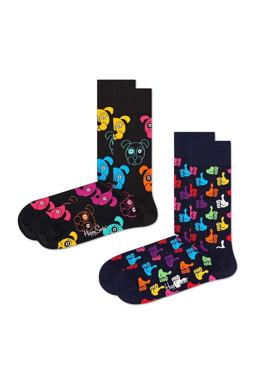 Happy Socks sosete 2-pack femei - Pled.ro