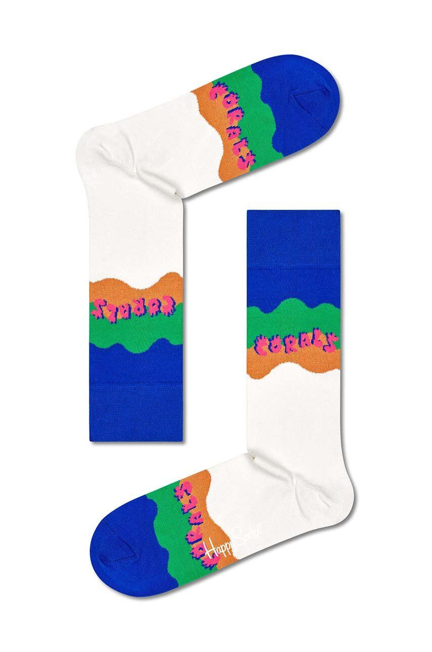 Happy Socks sosete culoarea rosu - Pled.ro