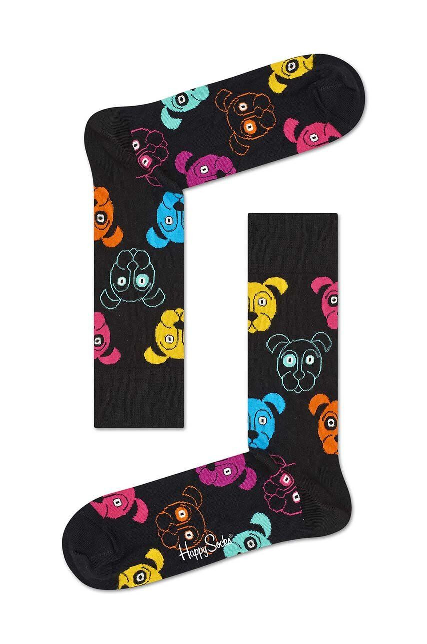 Happy Socks sosete barbati culoarea negru - Pled.ro