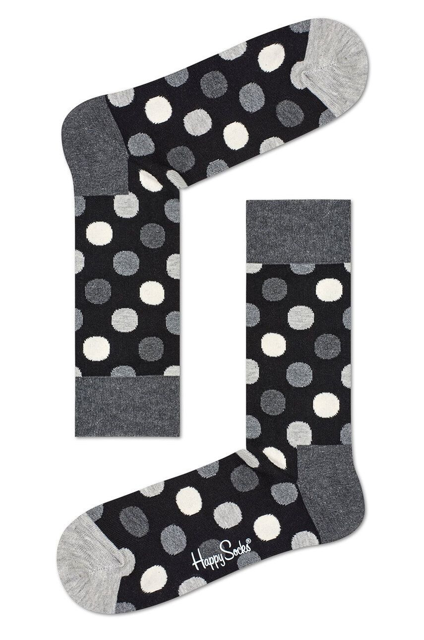 Happy Socks sosete 4-pack femei culoarea negru - Pled.ro