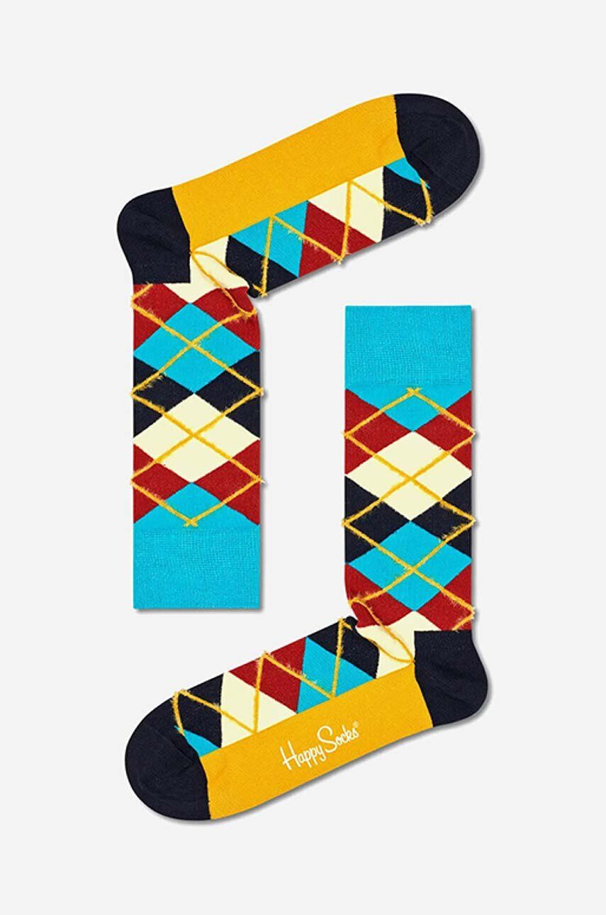 Happy Socks sosete Argyle - Pled.ro