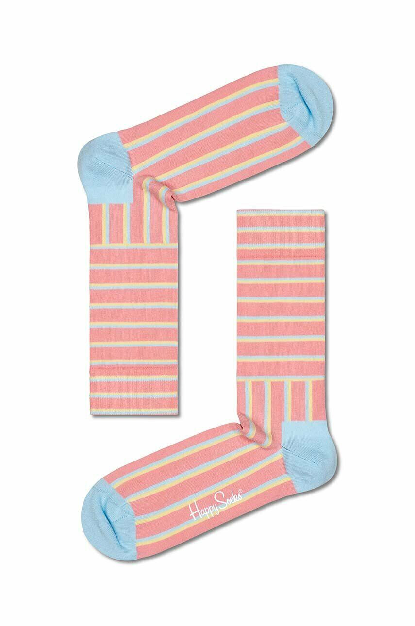 Happy Socks sosete Blocked Stripe - Pled.ro