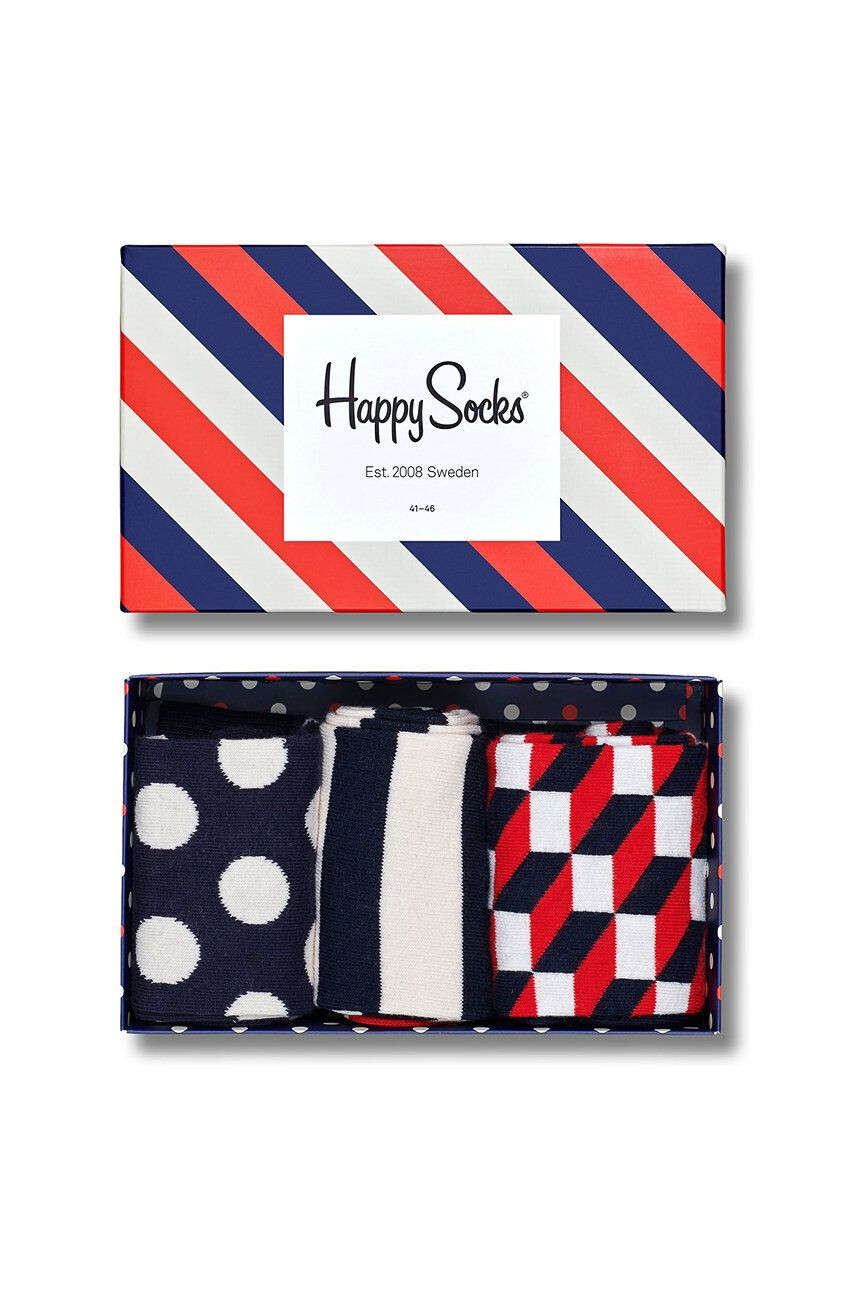 Happy Socks Sosete Gift Box (3-pack) - Pled.ro