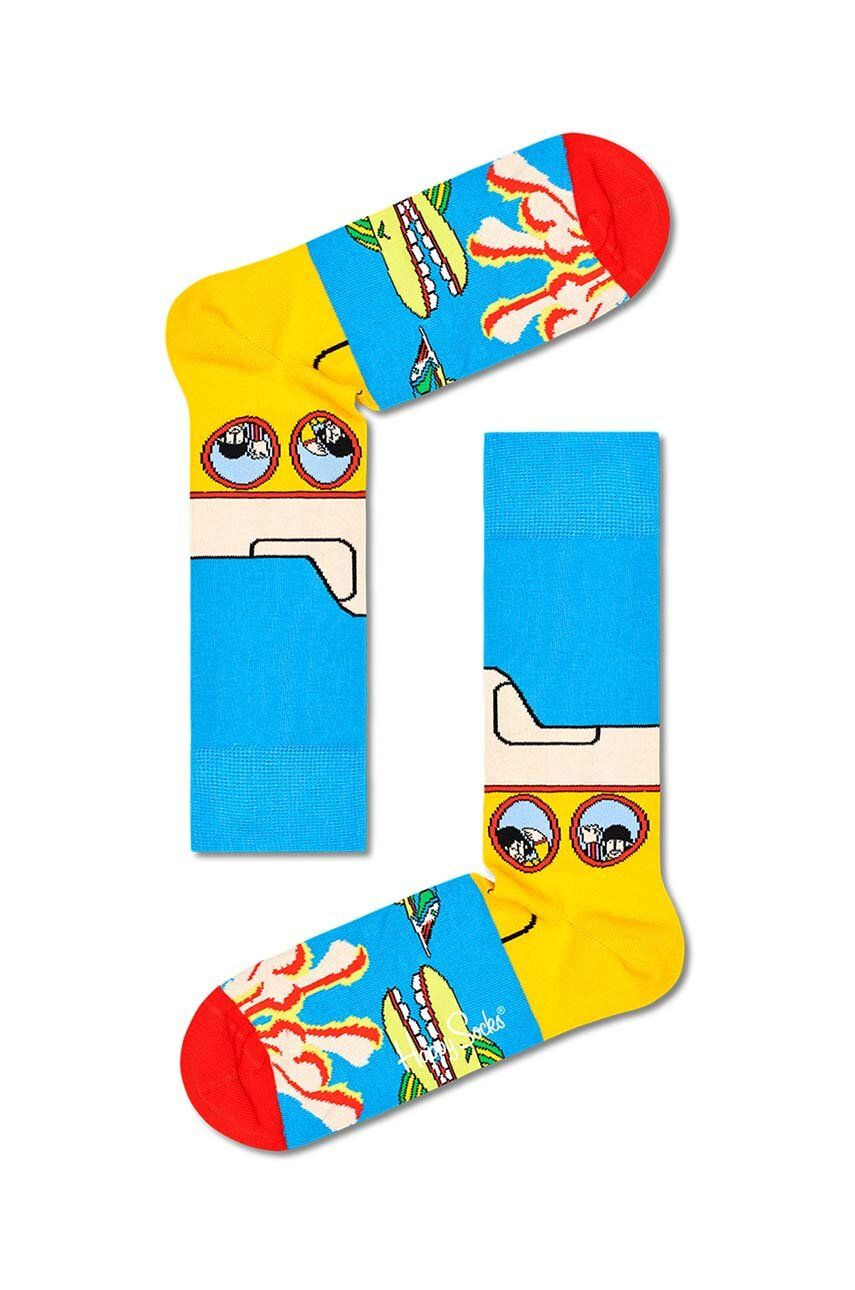 Happy Socks sosete The Beatles - Pled.ro