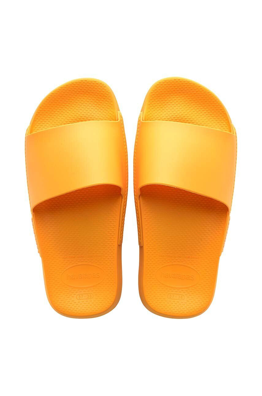 Havaianas papuci SLIDE CLASSIC culoarea galben 4147258.1740 - Pled.ro