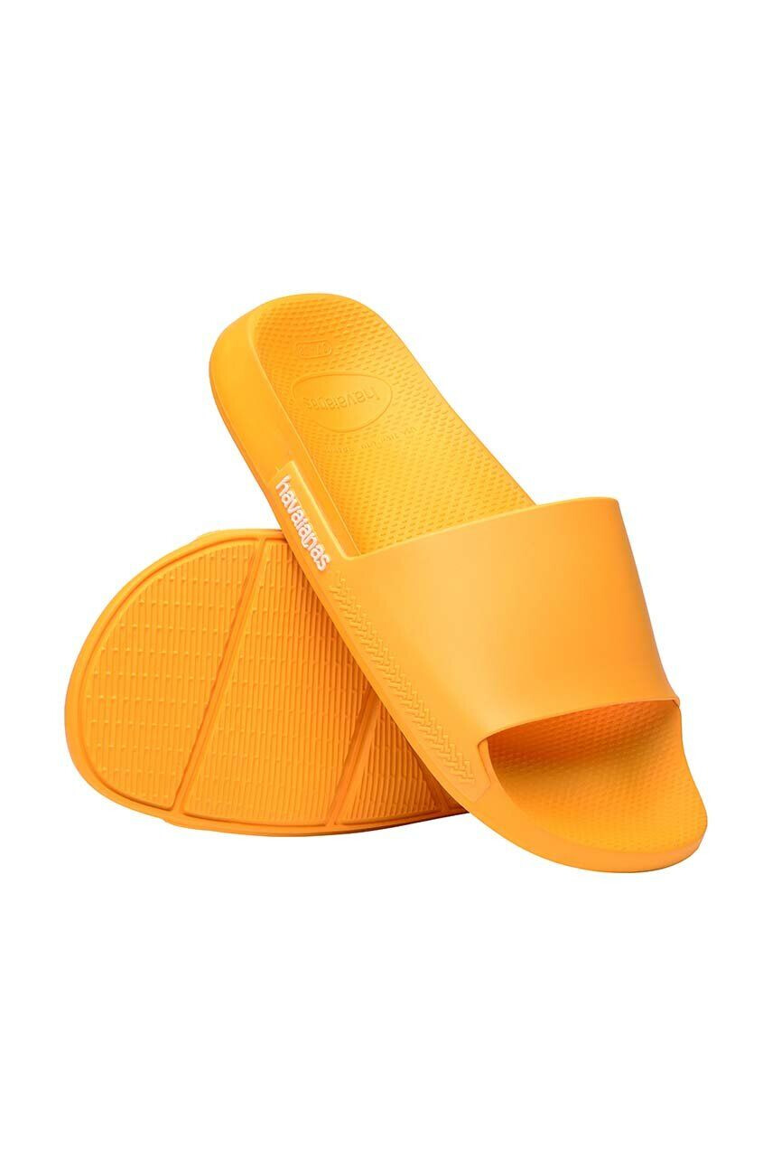 Havaianas papuci SLIDE CLASSIC culoarea galben 4147258.1740 - Pled.ro