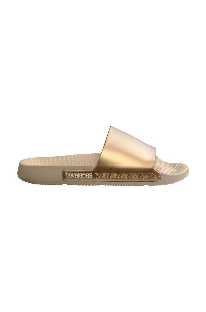 Havaianas papuci SLIDE CLASSIC culoarea auriu 4147131.0154 - Pled.ro