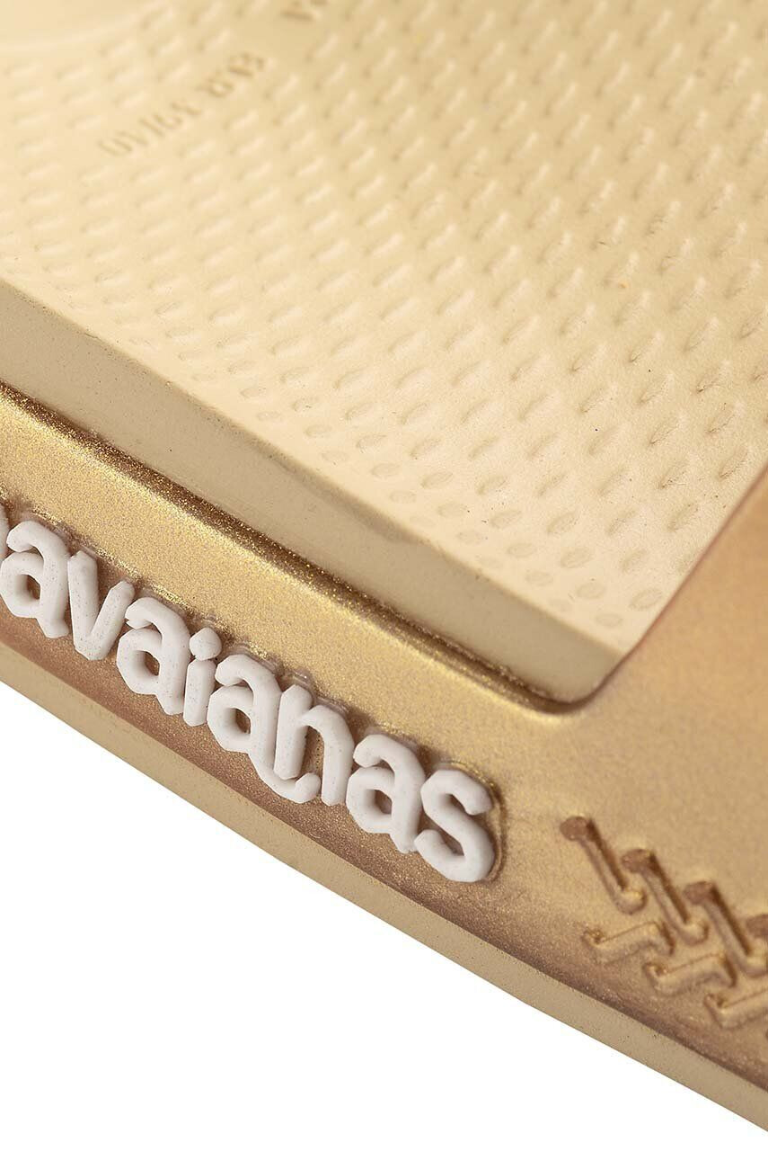 Havaianas papuci SLIDE CLASSIC culoarea auriu 4147131.0154 - Pled.ro