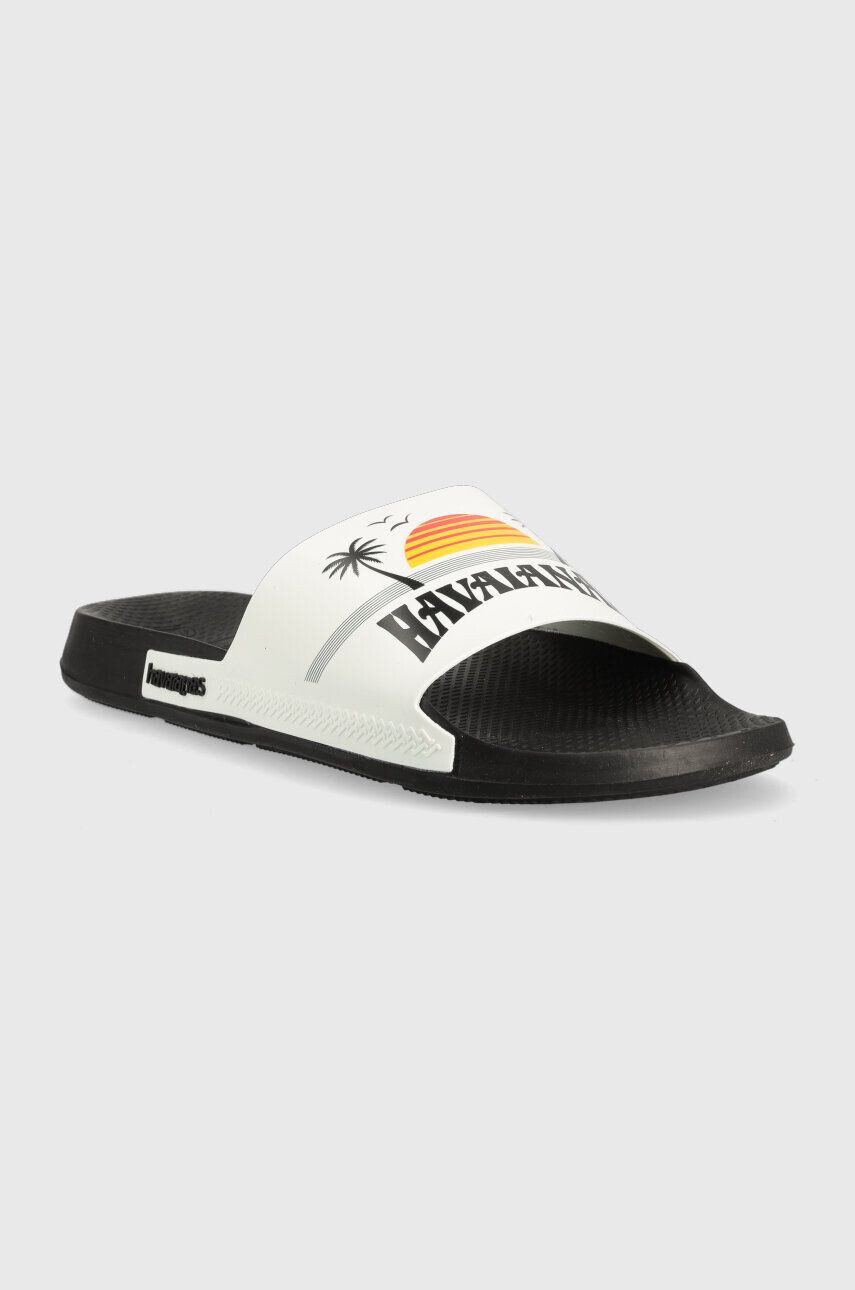 Havaianas papuci SLIDE PRINT barbati culoarea negru 4147329.0133 - Pled.ro