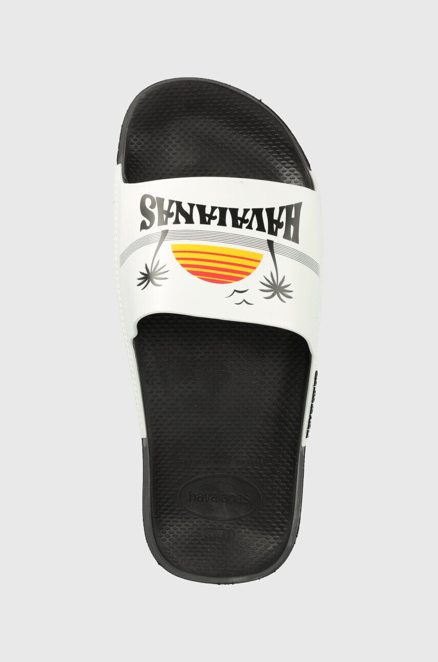 Havaianas papuci SLIDE PRINT barbati culoarea negru 4147329.0133 - Pled.ro