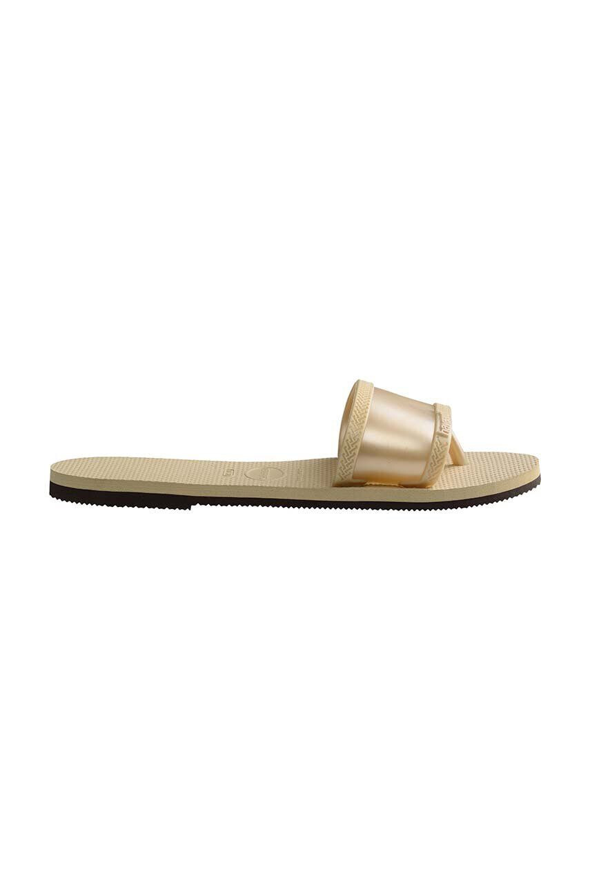 Havaianas papuci YOU ANGRA femei culoarea bej 4147238.0154 - Pled.ro